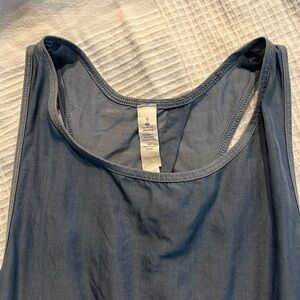 Lululemon Jean like open back tank